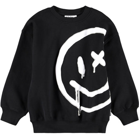 Molo Drippy White Mar Sweatshirt