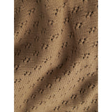 Lil'Atelier Sepia Tint Nbnnilio Knit Blanket Lil