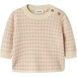 Lil'Atelier Cameo Rose Nbfnadie Ls Loose Knit Lil