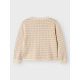 Lil'Atelier Cameo Rose Nmfnadie Ls Loose Knit Lil