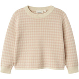 Lil'Atelier Cameo Rose Nmfnadie Ls Loose Knit Lil