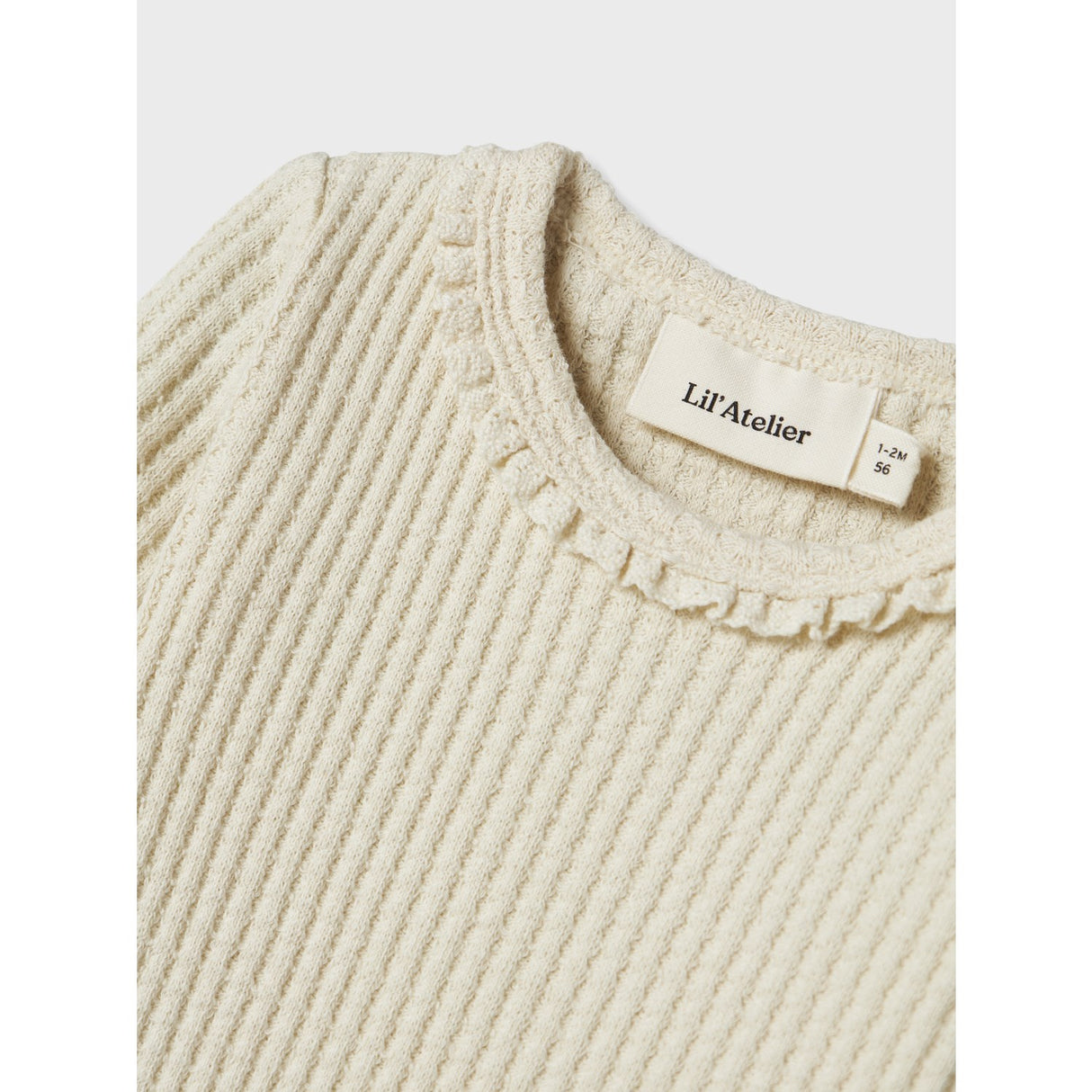 Lil'Atelier Turtledove Nbfosanne Ls Slim Body Lil