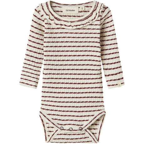 Lil'Atelier Hot Chocolate Nbfosophia Ls Slim Body Lil
