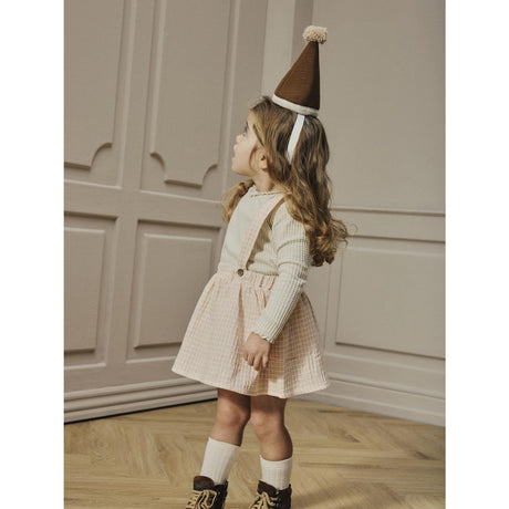 Lil'Atelier Turtledove Nmfosanne Ls Slim Top Lil