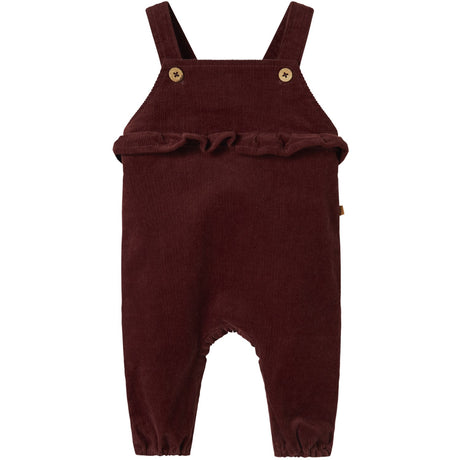 Lil'Atelier Hot Chocolate Nbfobert Cord Overall 4122-Hg Lil