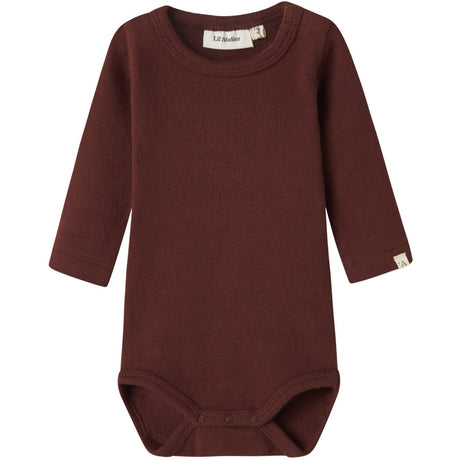 Lil'Atelier Hot Chocolate Nbfthora Hir Ls Slim Body Lil