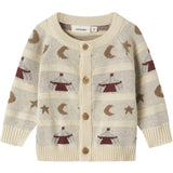 Lil'Atelier Turtledove Nbmlamai Ls Knit Card Lil