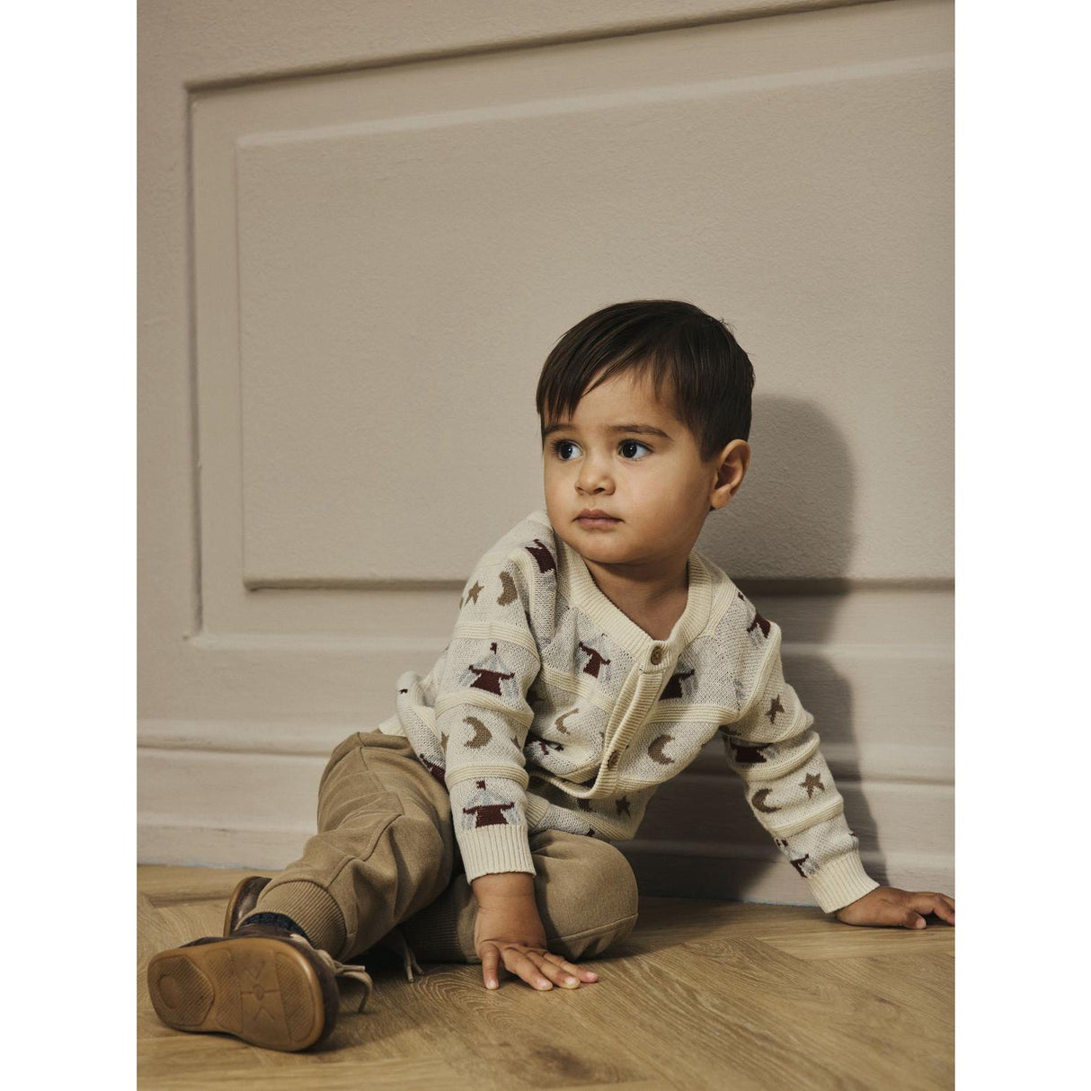 Lil'Atelier Turtledove Nbmlamai Ls Knit Card Lil