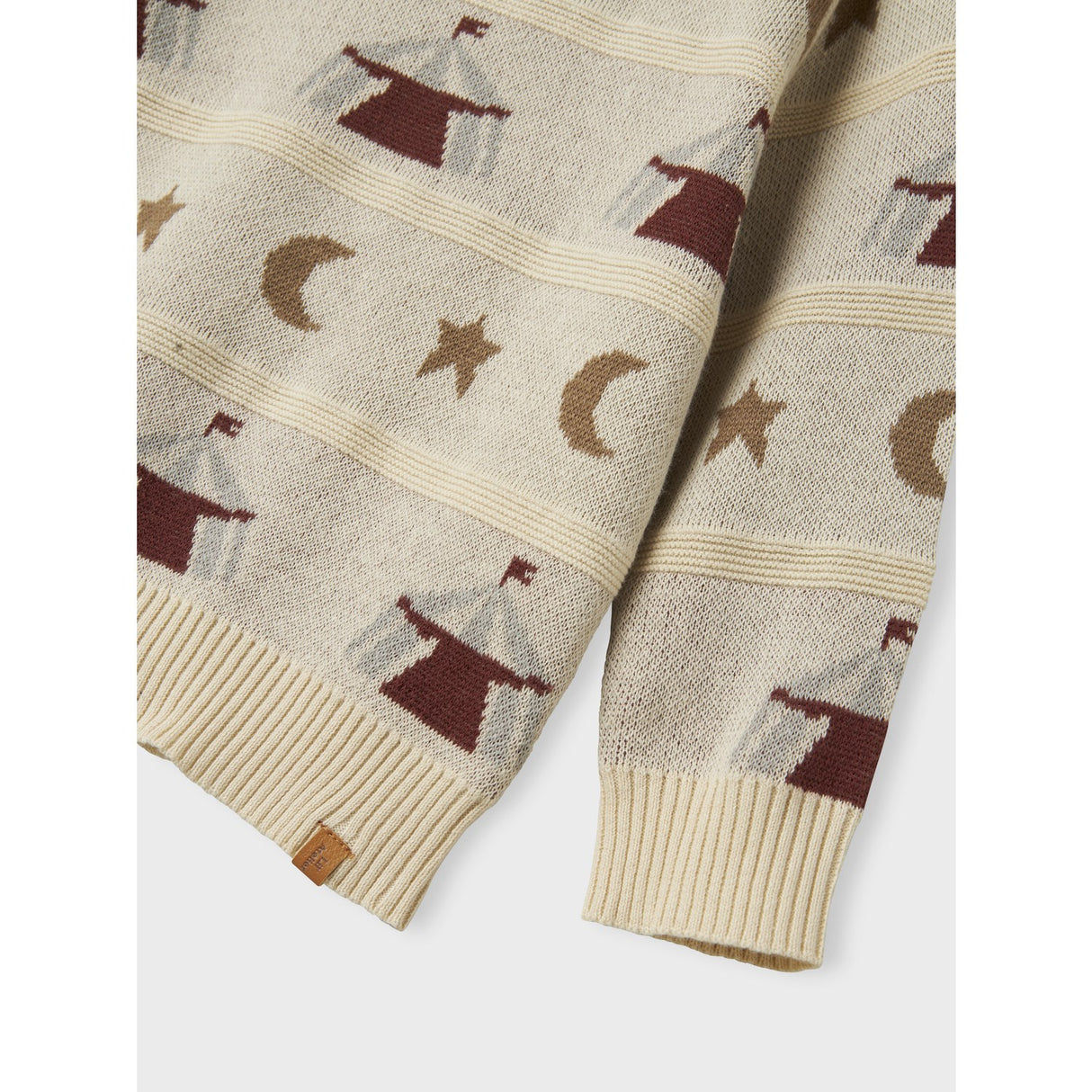 Lil'Atelier Turtledove Nmmlamai Ls Knit Lil