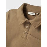 Lil'Atelier Sepia Tint Nmmilondon Roa Ls Loose Sweat Lil