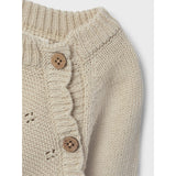 Lil'Atelier Turtledove Nbflaguna Ls Wrap Knit Lil Noos