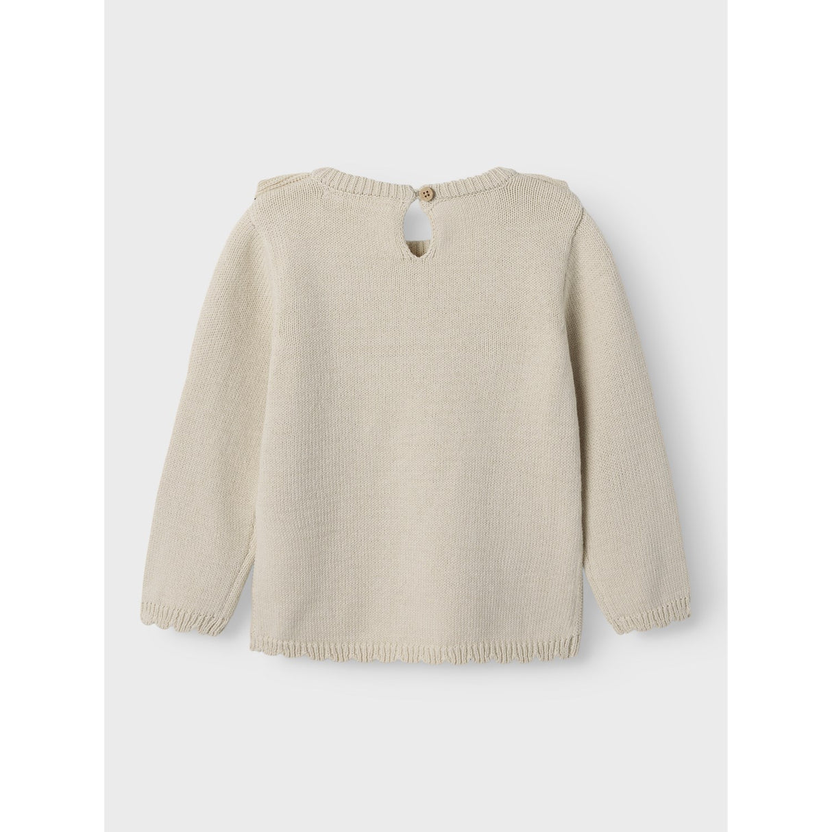 Lil'Atelier Turtledove Nmflaguna Ls Knit Lil Noos