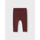 Lil'Atelier Hot Chocolate Nbfgayo Fia Slim Leggings Lil