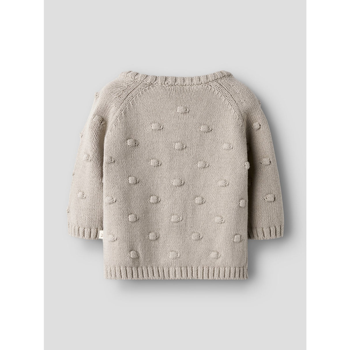 Lil'Atelier Oxford Tan Nbngable Ls Knit Card Lil