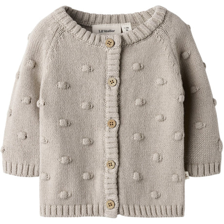 Lil'Atelier Oxford Tan Nbngable Ls Knit Card Lil