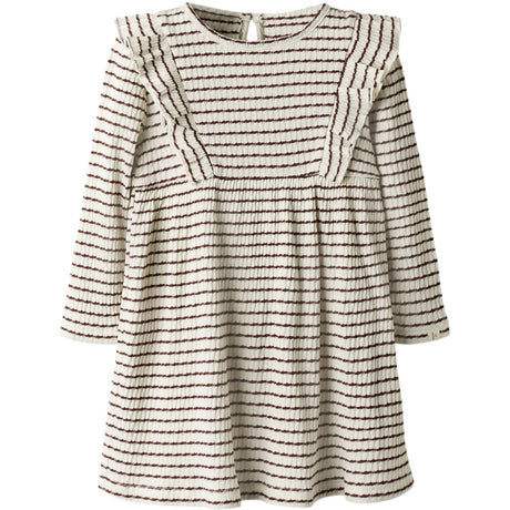 Lil'Atelier Hot Chocolate Nmfosophia Ls Dress Lil