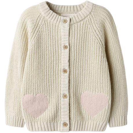 Lil'Atelier Turtledove Nmfemlen Len Ls Knit Card Lil