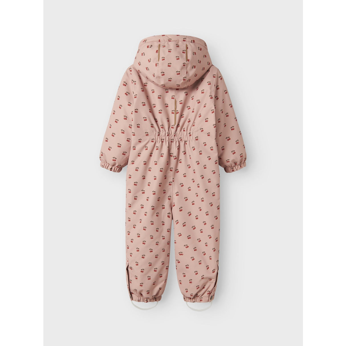 Lil'Atelier Misty Rose Cherry Nmflasnow10 Snowsuit Aop Fo Lil
