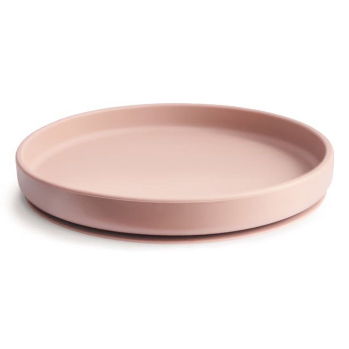 Mushie Blush Classic Silicone Plate