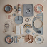 Mushie Blush Classic Silicone Plate