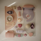 Mushie Princess Bath Play Set 4-Pack