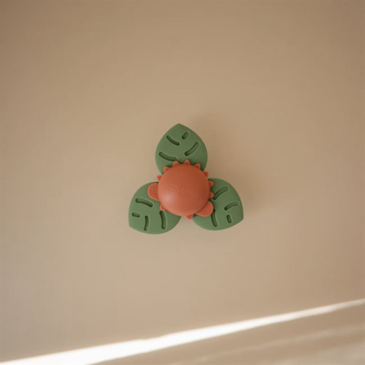 Mushie Dino Suction Spinner Toy