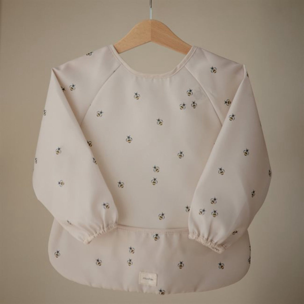 Mushie Bees ​​Long Sleeve Bib