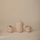 Mushie Shifting Sand Silicone Play Tea Set