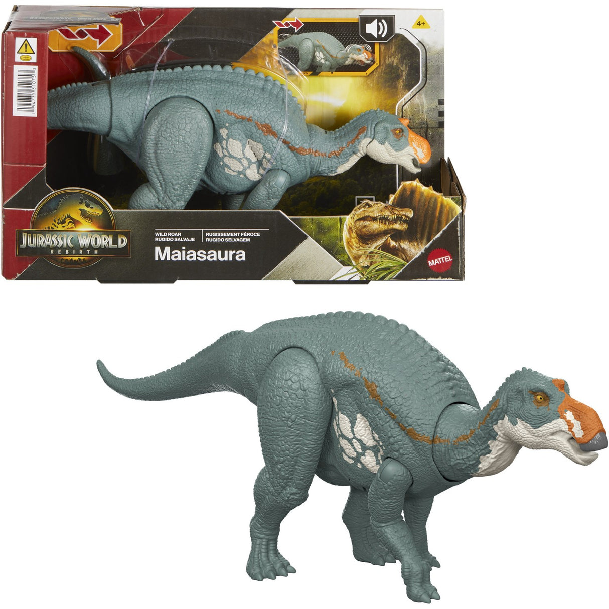 Jurassic World Rebirth Wild Roar Maiasaura