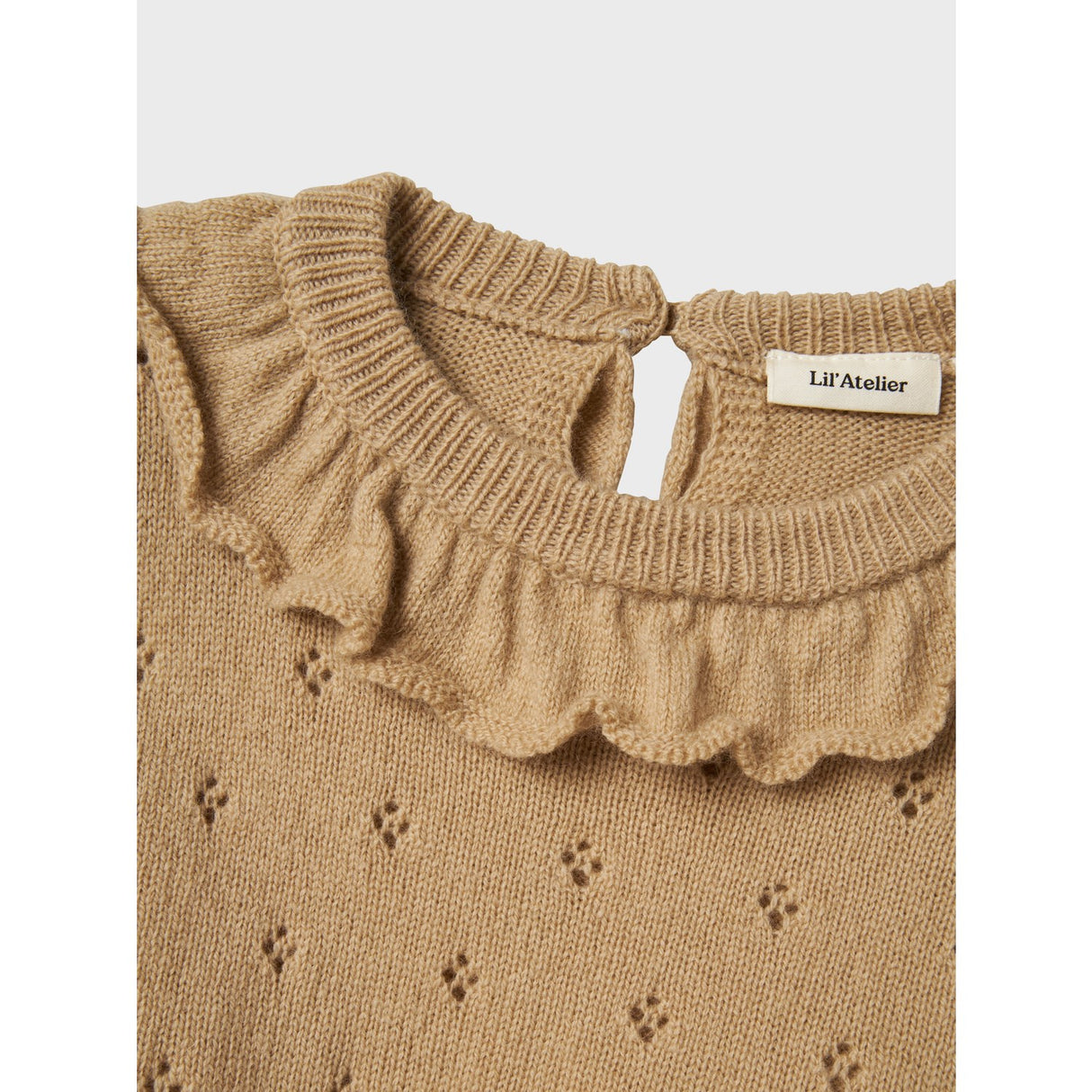 Lil'Atelier Safari Melange Nmfnalio Ls Knit Lil