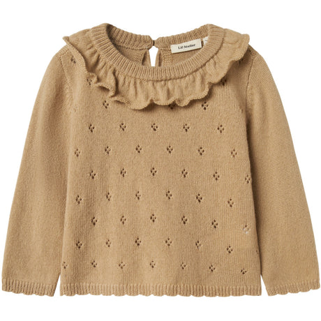 Lil'Atelier Safari Melange Nmfnalio Ls Knit Lil
