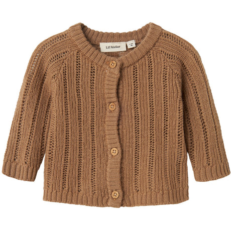 Lil'Atelier Tigers Eye Nbmnomo Ls Knit Card Lil