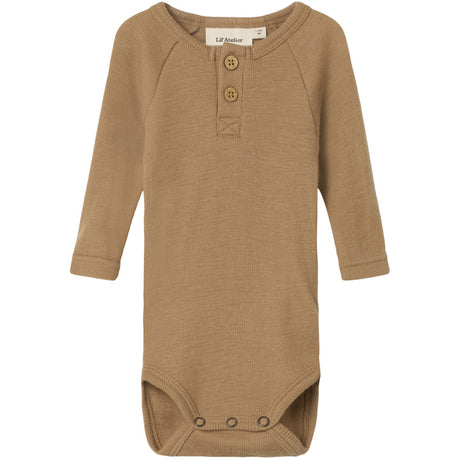 Lil'Atelier Tigers Eye Nbnnoel Neb Ls Slim Wool Body Lil