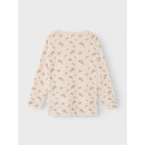 Lil'Atelier Morganite Berry Nmfnoel Nia Wool Ls Slim Top Lil