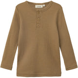 Lil'Atelier Tigers Eye Nmnnoel Neb Wool Ls Slim Top Lil