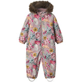 Name It Woodrose Flower Rabbit Nmfsnow10 Suit Aop Fo Noos