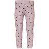 Name It Burnished Lilac Peppercorn Dot Nmfvivian Glitter Leggings