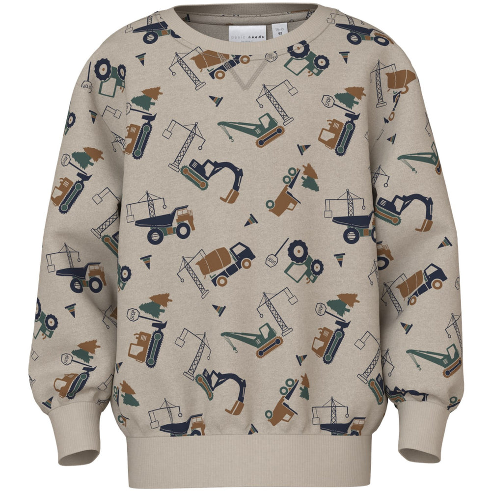 Name It Island Fossil Excavator Nmmvimo Ls Nreg Aop Sweat Bru
