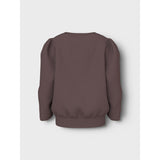 Name It Peppercorn Heart Embroidery Nmfvima Ls Nreg Sweat Bru