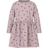 Name It Burnished Lilac Peppercorn Dot Nmfvivian Ls Dress