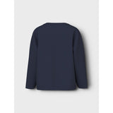 Name It Navy Blazer Hot Cocoa Unicorn Nmfvotea Ls Nreg Top