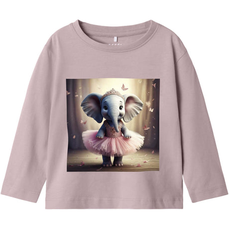 Name It Burnished Lilac Ballerina Elephant Nmfvotea Ls Nreg Top
