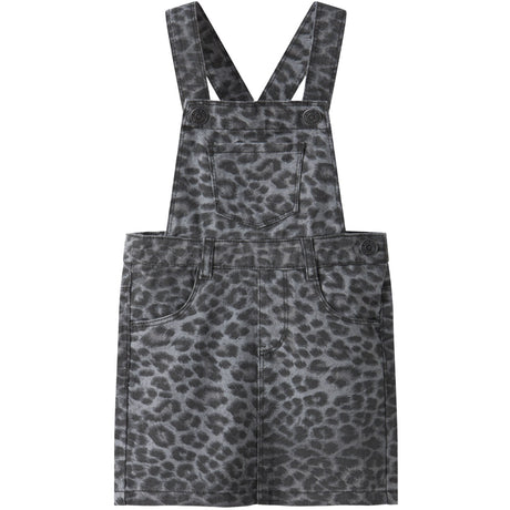 Name It Night Owl Grey Leopard Nmfophelia Twi Spencer Dress 4444-Td