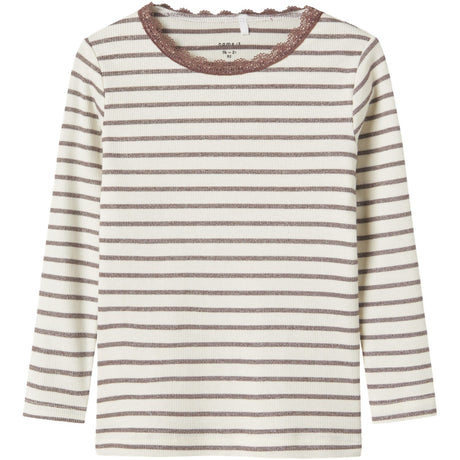 Name It Peppercorn Nmfnette Slim Ls Top