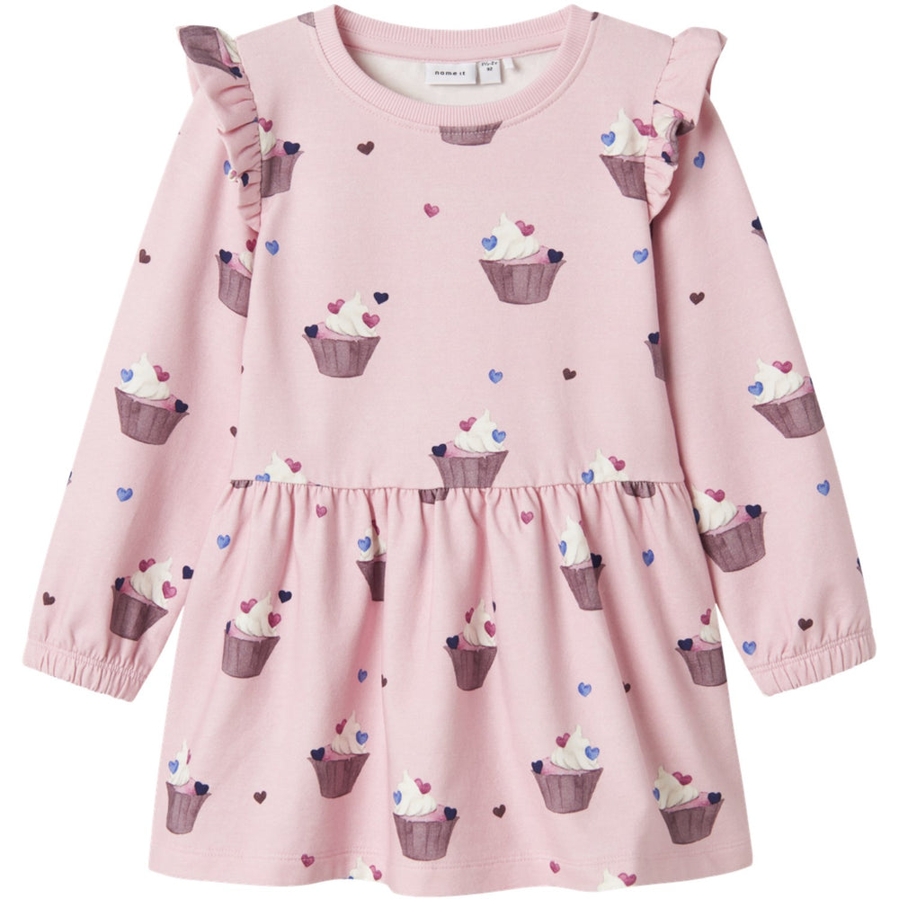 Name It Sweet Dreams Nmfnaya Sweat Dress Bru