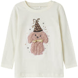 Name It Cloud Dancer Nmfninna Ls Top Box