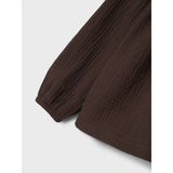 Name It Seal Brown Nmfolyssa Ls Blouse