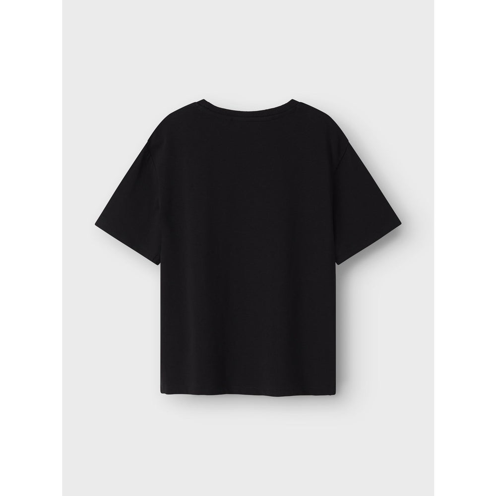 Name It Black Nkfsuri Defleppard Ss Nreg Top Box Unv