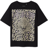 Name It Black Nkfsuri Defleppard Ss Nreg Top Box Unv