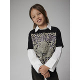 Name It Black Nkfsuri Defleppard Ss Nreg Top Box Unv